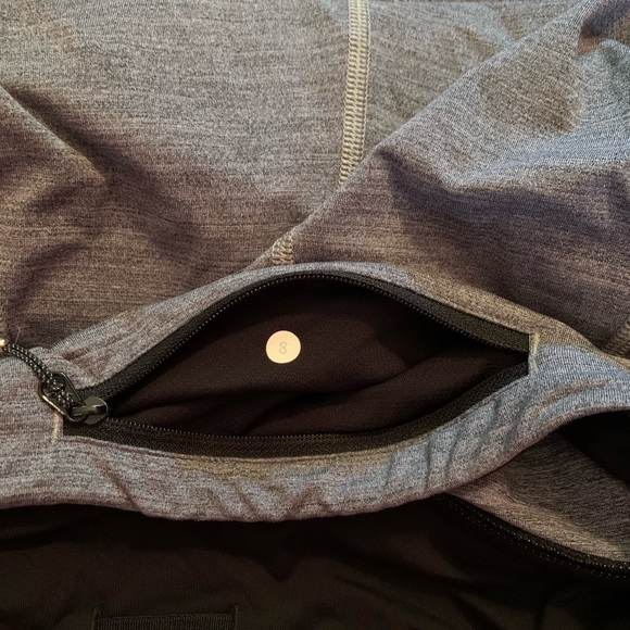 Size 8 Lululemon capris - Picture 5 of 5